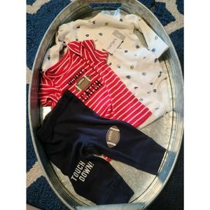 NWT Touchdown 3pc. Outfit‎ 3M